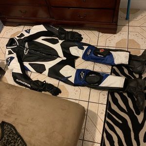 Alpinestars all into one motorbike race in suit